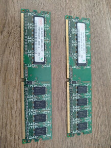 Paměti 2GB DDR2 800 MHz