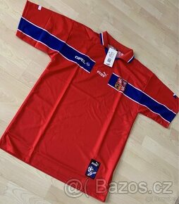 Puma Originál fotbalový dres Česká Republika 1998