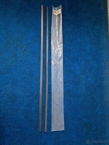 Gumicky sterace-FLAT. - grafitove-75cm.