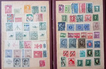 Malá sbírka známek ČSR 1918 - 1945
