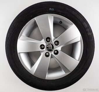 Škoda Fabia - Originání 15" alu kola - Letní pneu