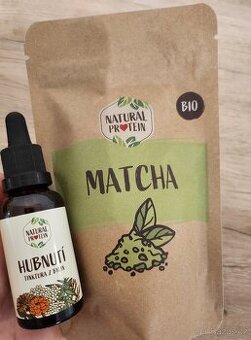 Matcha tea a tinktura z bylin