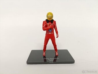Figurka Lewis Hamilton 2025 Ferrari, měřítko 1:18