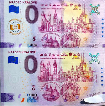 0 euro Hradec Kralové 800 let