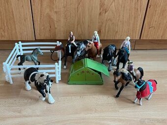 Schleich koně - set 3