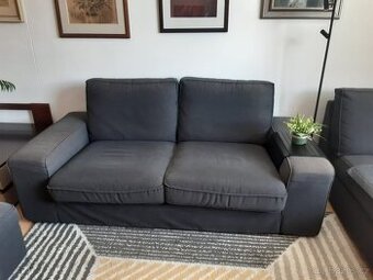 IKEA KIVIK 2místná pohovka, Tresund antracit - 1