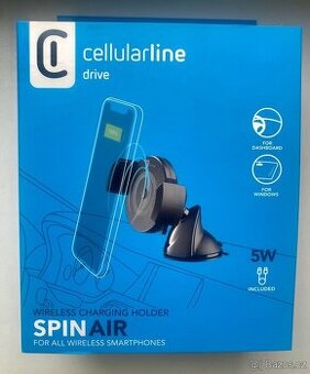 Držák na mobil CellularLine Pilot Active s bezdrátovou