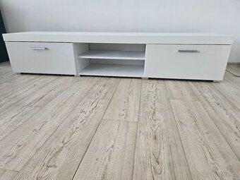 TV stolek bílý