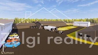 Pronájem skladovacích prostor 980m2 - Ve výstavbě s možností