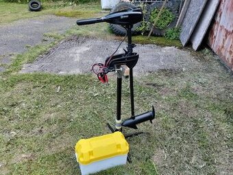 Lodní elektromotor Talamex LM 48 + baterie + nabiječka