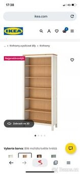 knihovna Ikea v rezervaci