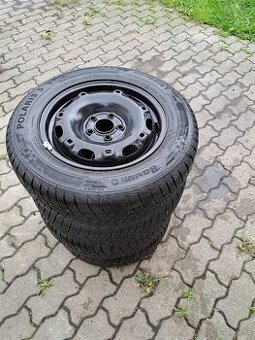 Sada zimních kol 165/70 r14 fabia
