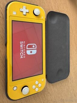 Switch Lite + kryt + 128gb SD