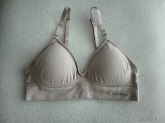 Sportovní podprsenka bezešvá Eco Bamboo S/M - 1