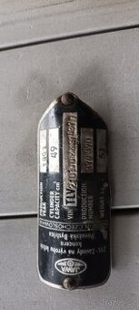 Babetta 210 - origibal štítek s nýtky