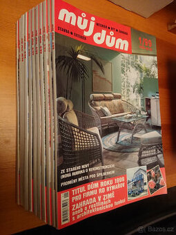Časopisy můj dům - kompletní ročník 1999