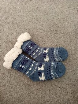 Teplé ponožky vel.24/25