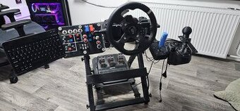 Logitech G920, doplňky + stojan Nexx Level