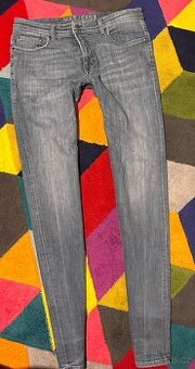 MAC  DENIM STREČOVÉ SLIM PÁNSKÉ JEANS -RIFLE  W36 XL 💪🏽