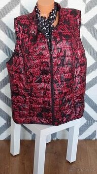 LEHOUNKÁ PROŠÍVANÁ VESTA S ŠÁLOU - BONPRIX - vel. 54