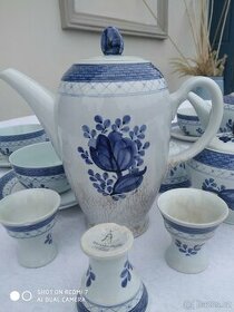 skandinávský servis Royal Copenhagen/Aluminia Tranquebar