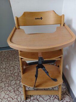 Dětská rostoucí jídelní židlička Safety