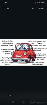 Služba Optik do domu