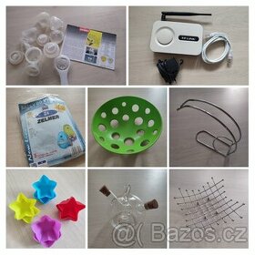 Mísa,formičky,stojan na víno,router,……