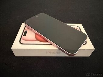 IPhone 15 128GB růžový