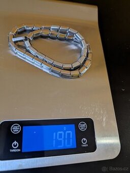 Masivní ocelový náhrdelník – 190 g / 50 cm