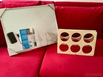 Magnetická tabule 60 x 40 cm.