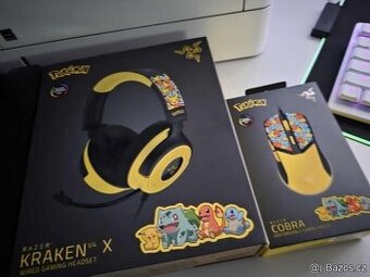 Razer Kraken V4 X Pokémon + Razer Pokémon Cobra