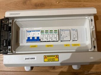 Rozváděč s jističem GRID (RAC): Jistič CHNT NXB-63H,
