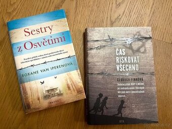 Knihy téma Osvetim / 330,- za obe