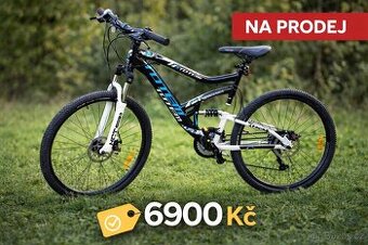 Nové  celoodpružené horské kolo Totem 10-15 let
