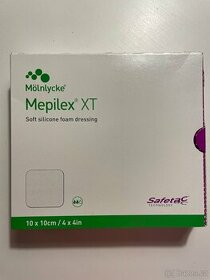 MEPILEX XT 10X10 CM, ABSORPČNÍ KRYTÍ - 1
