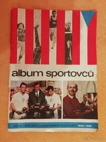 Album sportovců 1948 - 1968 s kartickami