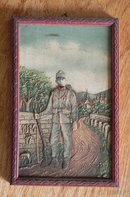 Starý obrázek vojáka RU 1914-17 - 1