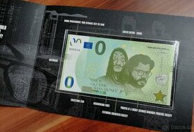 0 Euro Memo FOLDER La Casa - Money Heist - Papírový dům - 1