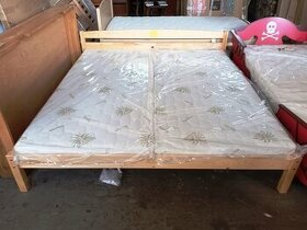 Komplet postel borovice
