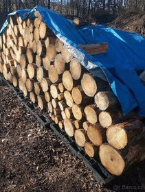 Palivové dřevo suché špalky 39cm - 1