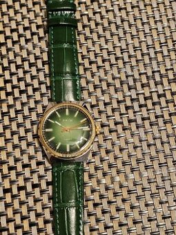 Hodinky Prim "ala ROLEX" zelený ciferník, r.v.1981