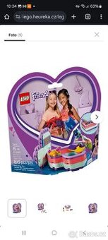 LEGO Friends 41385 Emma a letní srdcová krabička,a další kra