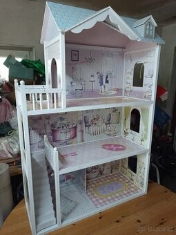Velký dům pro Barbie+bohaté příslušenství