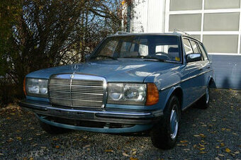 Mercedes Benz W123 kombi s manuální převodovkou koupím
