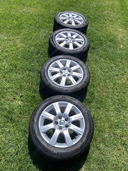 KOLA ŠKODA ORIGINÁL ALU R15 vč. PNEU 195/55R15