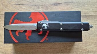 Microtech Ultratech 121-10 Stonewash Standard čierny - 1
