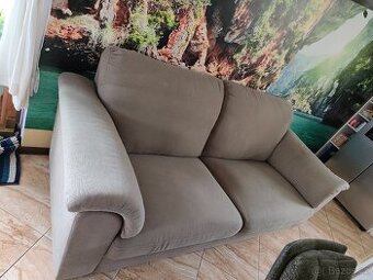 Sedačka 215x95 cm šedá barva