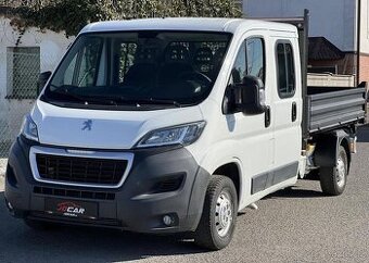 Peugeot Boxer 2.2HDi 3s.sklápěč 7MÍST ČR DPH manuál 110 kw