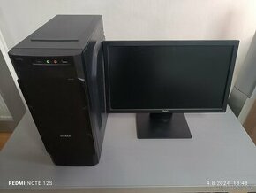 stolní PC + monitor